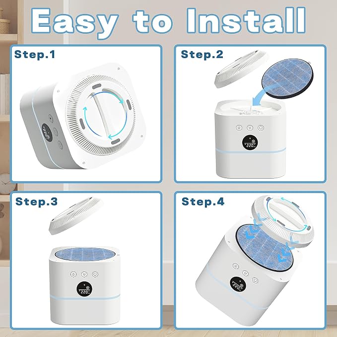 Air Purifier Replacement Filter, Filter Replacement Compatible - Image 6
