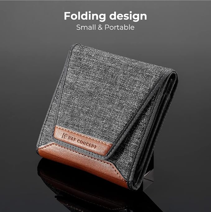 K&F CONCEPT Lens Filter Pouch, Lens Filter Case 3 Pocket Professional - Image 2