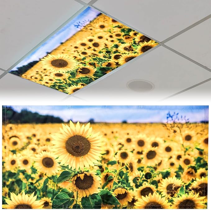 Patelai 4 x 2 Feet Fabric Fluorescent Light Cover by Patelai