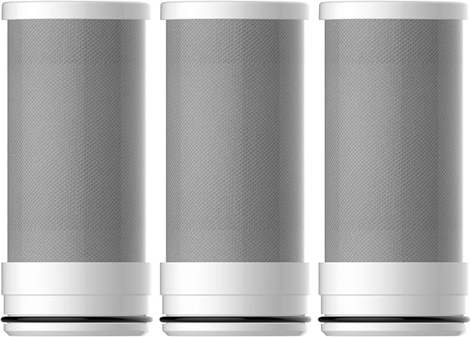 Amazon Basics Faucet Replacement Filter, Carbon Block Filter Fits Mist- Water by AmazonBasics
