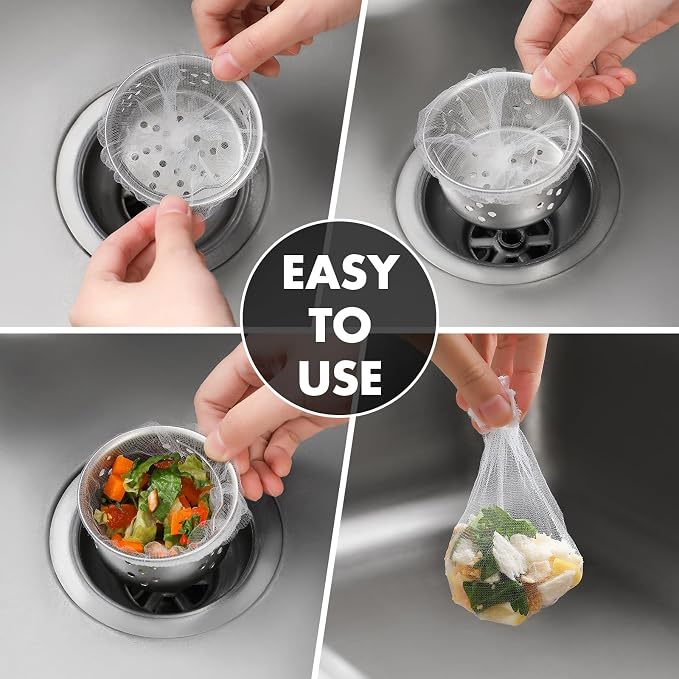Disposable Sink Strainer Mesh Bags - Image 4