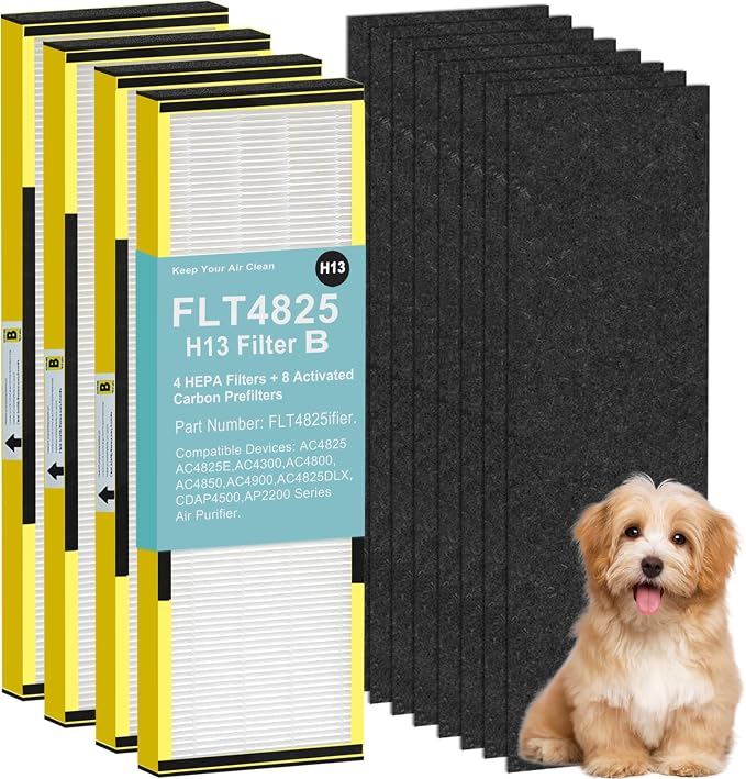 12 Pack FLT4825 HEPA Filter B Replacement Compatible by GRNFILReplacementFilter