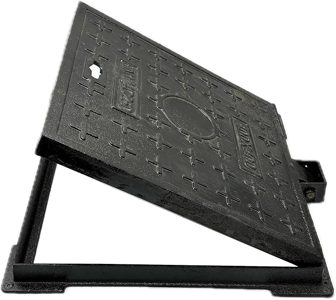 24x24 in Cast Iron Manhole Cover and Frame by DuuMuut