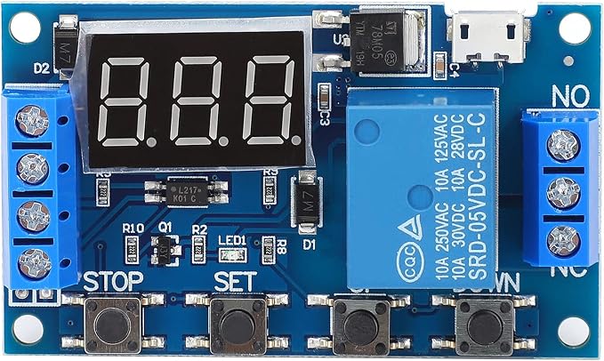 Relay Board Industrial Grade Cycle Timing Switch Timer Module - Image 6