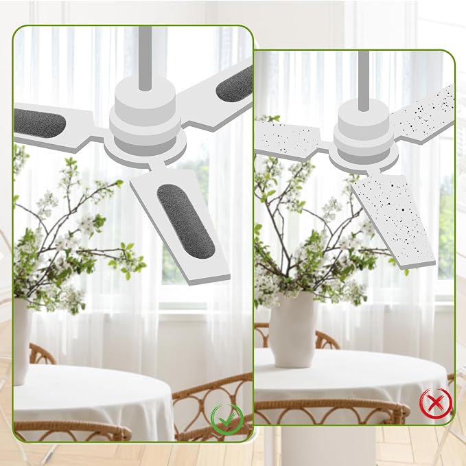 Tuanse 15 Pack Ceiling Fan Filters - Image 6