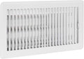 EZ-FLO 6 x 10 Inch Floor Register Vent Cover, One-Way Ventilation Register by EZ-FLO
