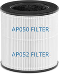 Tailulu Official AP050 AP052 Air Purifier Replacement Filter, 3-in-1 Air by Tailulu