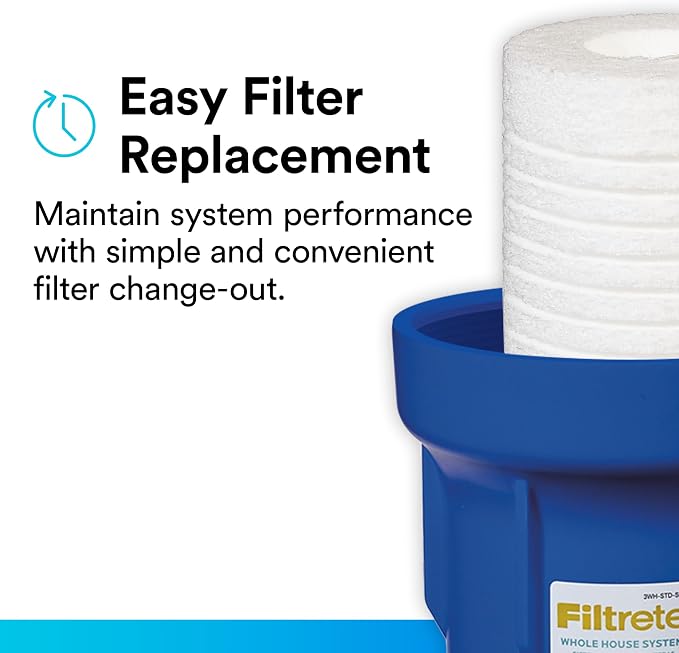Filtrete Standard Capacity Whole House Grooved Water Filter, 5 Microns - Image 6