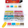 Nilight 60PCS Micro3 Fuse ATL Blade Assortment Kit 3 Prong Micro Blade Car by Nilight