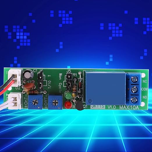 High Precision Adjustable Timer Relay Module Machine Test Circuit DC 5V 12V 24V - Image 8