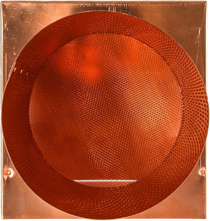 FAMCO Copper Hooded Wall Vent - Image 3