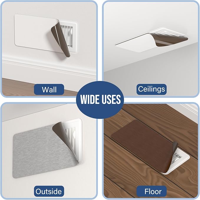 Magnetic Vent Covers 5.5"x12", Metallic Floor Cover - Image 7