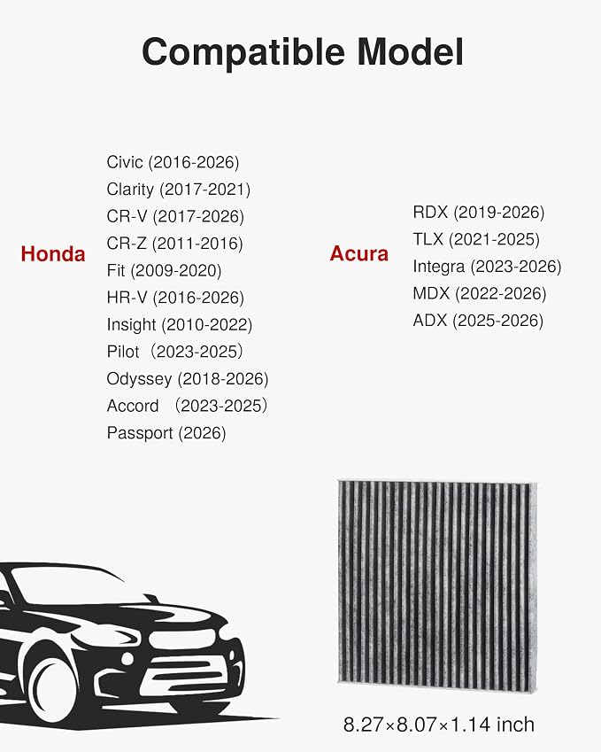 Puroma 1 Pack Cabin Air Filter - Image 2