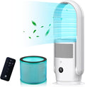 ULTTY Bladeless Tower Fan and Air Purifier Combo, 23.5" Quiet Oscillating Fan by UULTTY