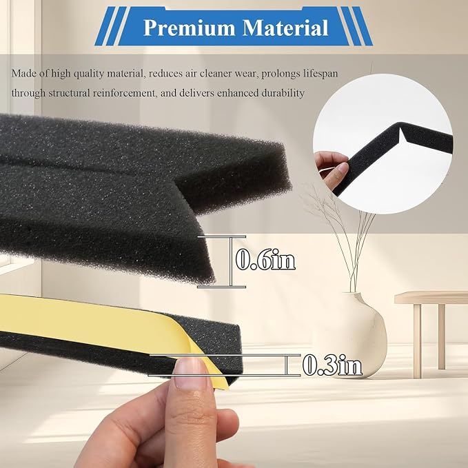 Foam Outer Housing & Door Bottom Seal Fits Door Seal Kit 4725, 4345 | Fit - Image 5