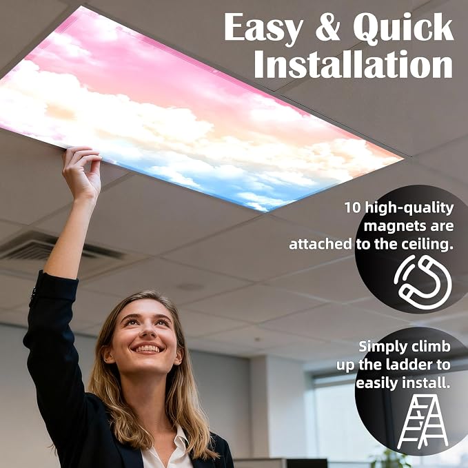 ANGSYLTH 8 Pcs Fluorescent Light Covers - Image 3
