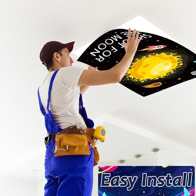 8 Pcs Fluorescent Light Covers - Image 5