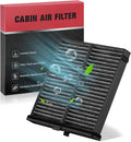 BDFHYK Cabin Air Filter with Activated Carbon Compatible with Mazda CX-3 by BDFHYK
