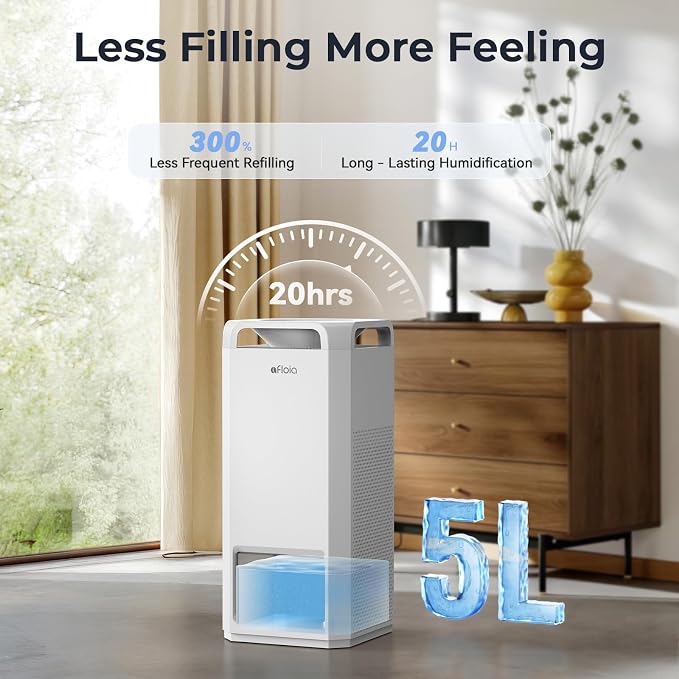 Afloia Air Purifier and Humidifier Combo in One-Cool Mist Evaporative - Image 5