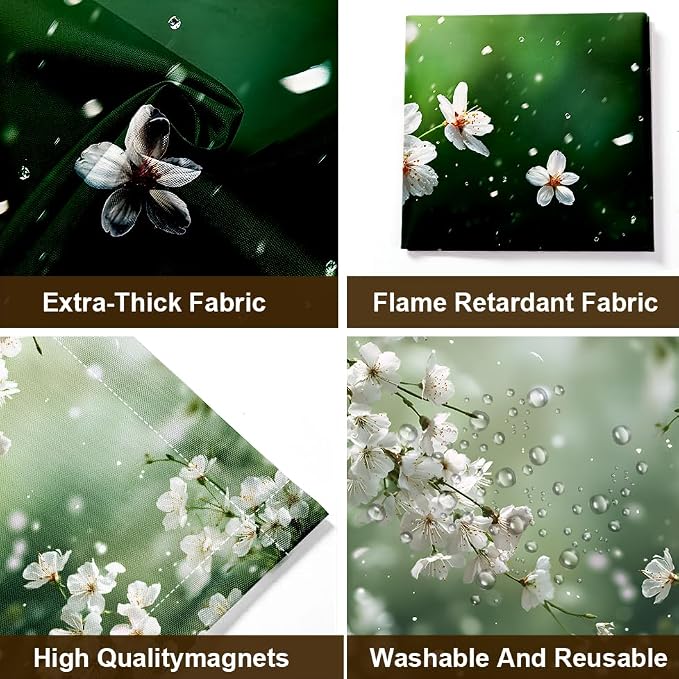 Fluorescent Light Covers-2 Pack 4 x 2 Feet Magnetic Ceiling Light Cover Room - Image 4