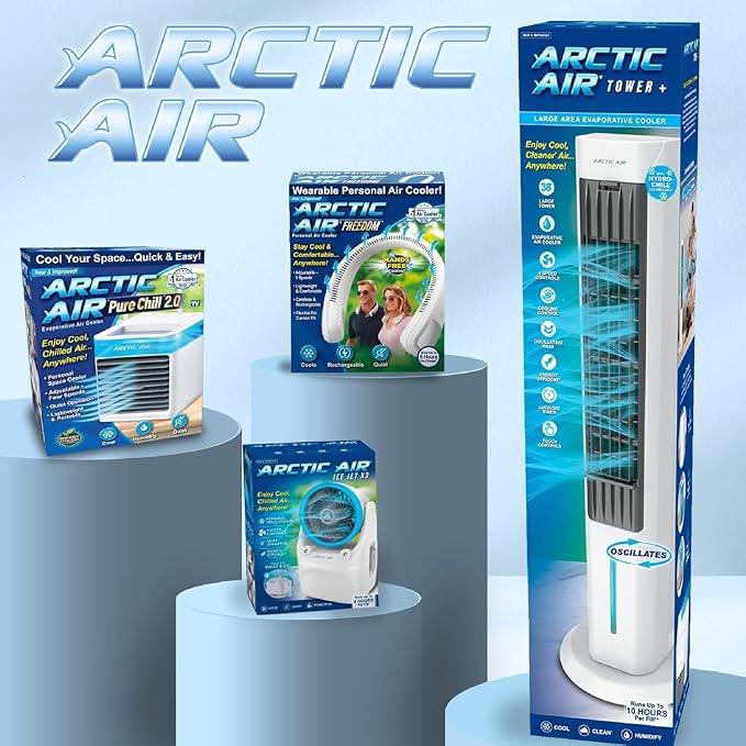 ONTEL Arctic Air Personal Space Cooler, Portable Air Conditioner | The Quick & - Image 9