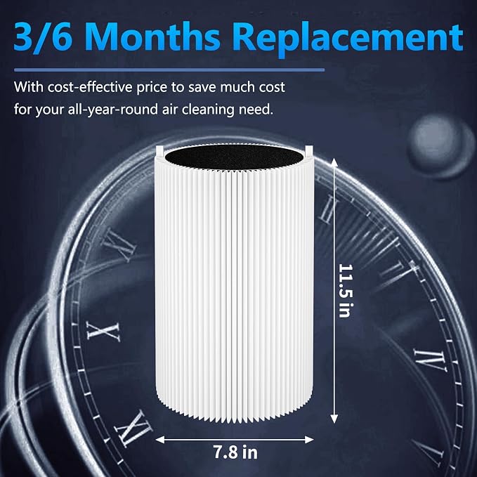 3 Pack Blue Pure 411 Filter Replacement - Image 7