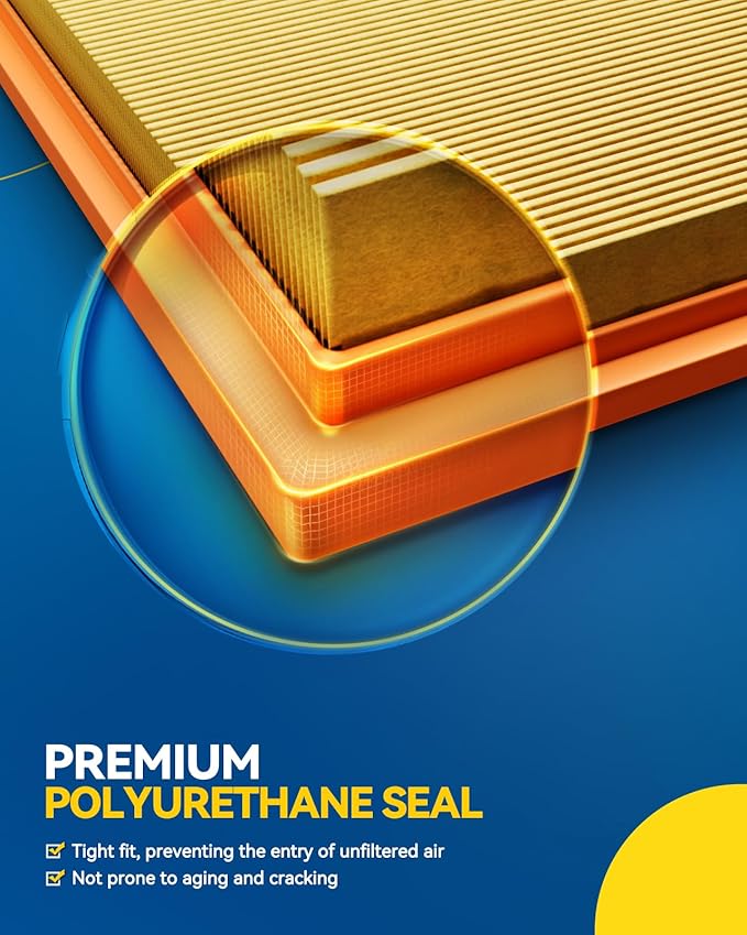 PHILTOP Engine Air Filter, CA10173 Compatible - Image 3