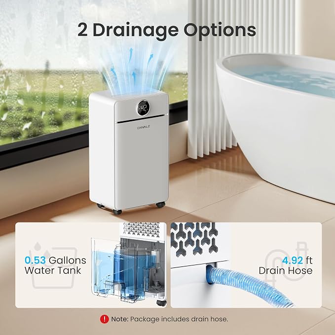 CHIVALZ 1500 Sq.ft Dehumidifier - Image 9