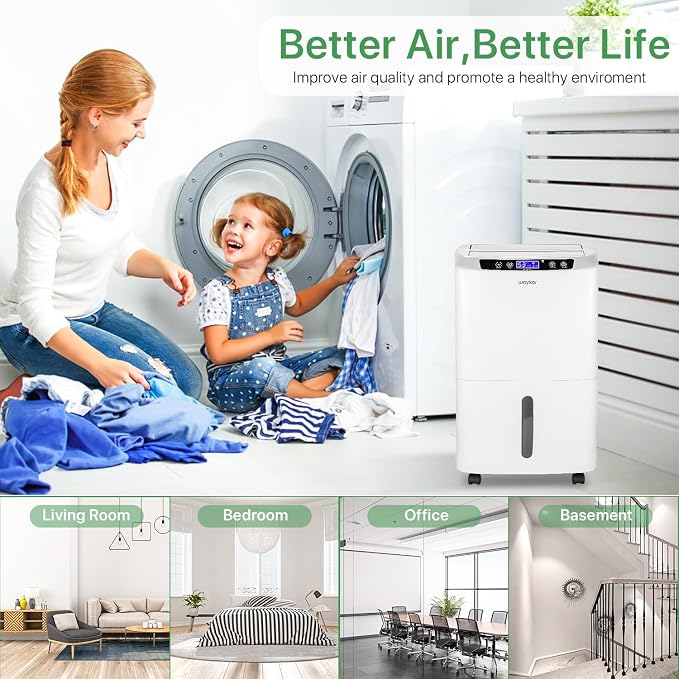 Waykar 34 Pints Energy Star Dehumidifier - Image 5