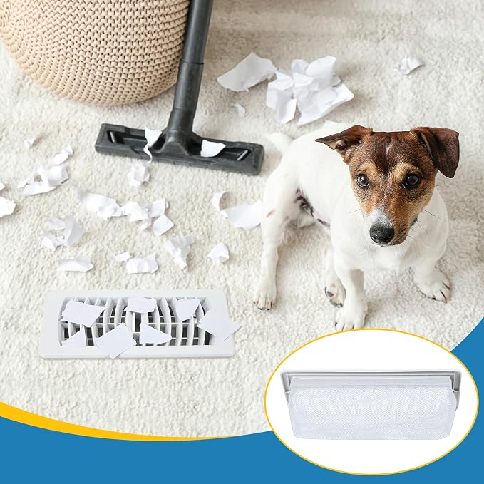 Zonon 12 Pcs Floor Register Trap Cover Vent Screen - Image 2
