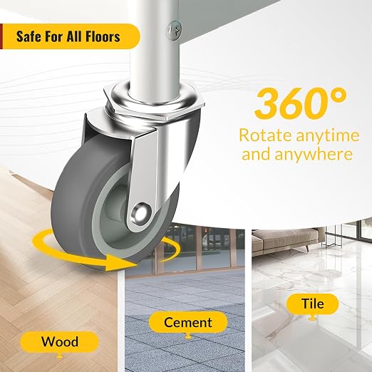 HOLKIE Caster Wheels 3 inch - Image 4