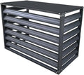 Outdoor Privacy Screen, Metal Air Conditioner Fence Cover by Unknown