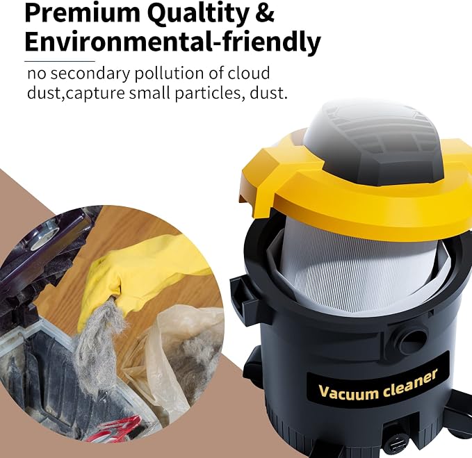 for Shop Vac Bags 5-8 Gallon, Type E 90661 9066133, Type H 90671 9067133; VF2004 - Image 4
