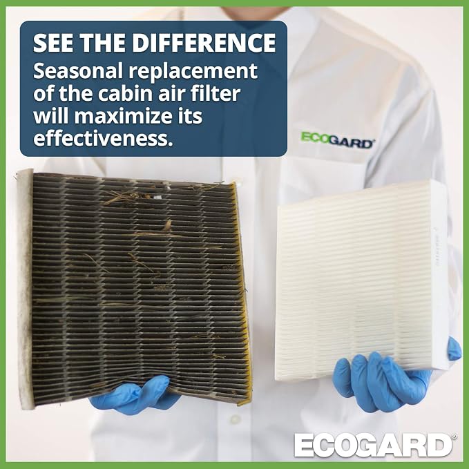 ECOGARD XC36115 Cabin Air Filter Fits 2009-2018 Subaru Forester, 2008-2016 - Image 5