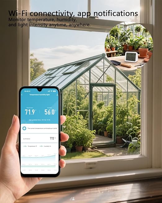 Smart WiFi Thermometer Hygrometer - Image 2