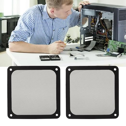 140mm x 140mm Computer Case Fan Dust Filter, PC Cooler Fan Dust Filter Cover - Image 5