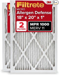 Filtrete 18x20x1 AC Furnace Air Filter, MERV 11, MPR 1000, Micro Allergen by Filtrete