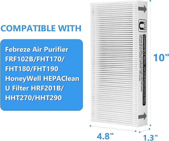 10-Pack FRF102B Replacement Filter Compatible - Image 2