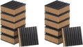 uxcell 12pcs Ribbed Anti-Vibration Isolation Rubber Pads 2" Length x 7/8" Thick by uxcell