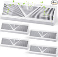 Yaocom 4 Pcs Baseboard Register Vent 18 Inch Duct Opening Size Baseboard Vent by Yaocom