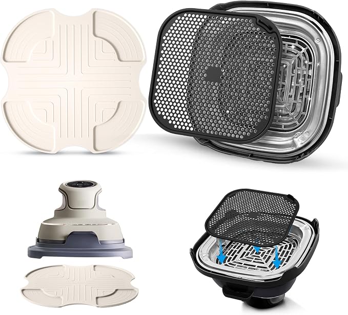 Silicone Mat for Ninja Crispi Air Fryer, Heat-Insulating Trivet for FN101 by Unknown