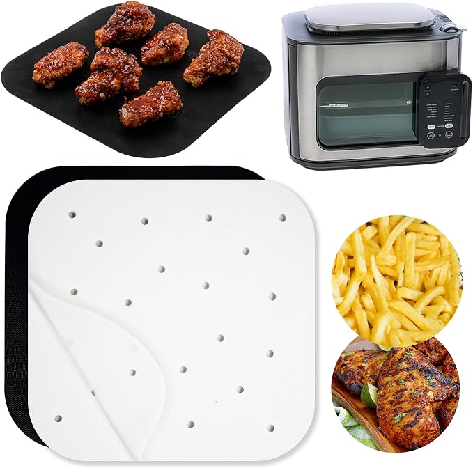 Air Fryer Parchment Paper Sheets by INFRAOVENS