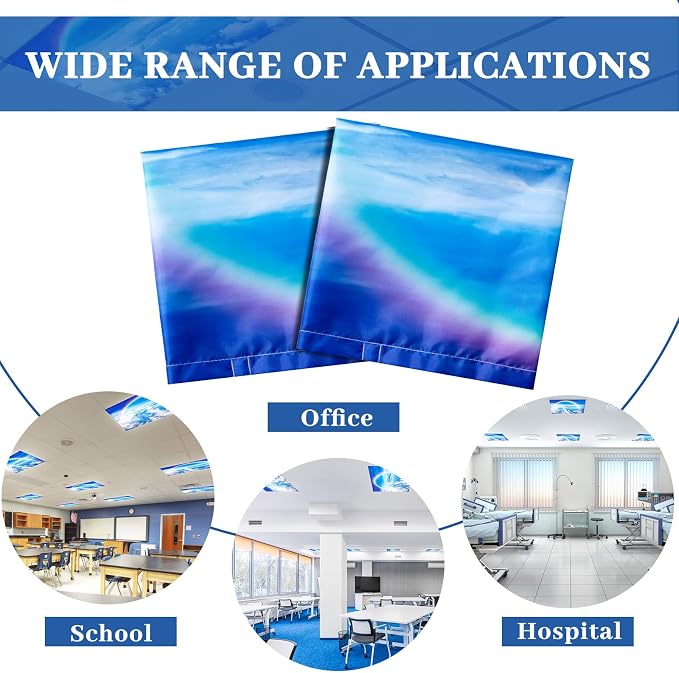 Hortsun 6 Pcs Fluorescent Light Covers - Image 4