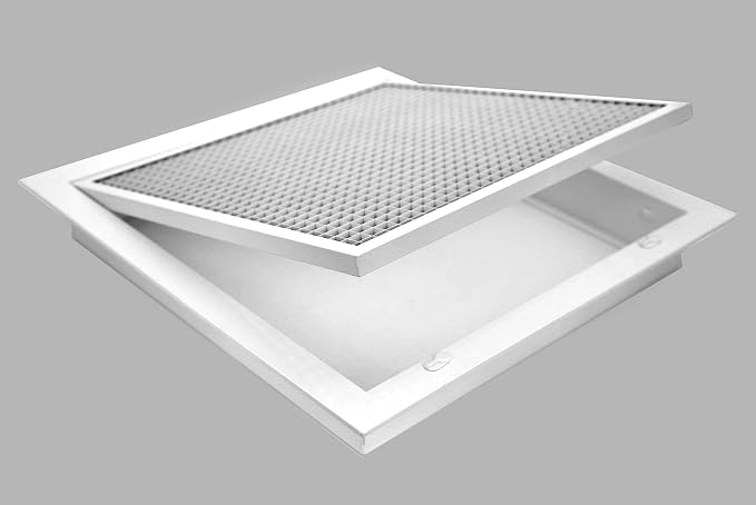 10" x 12" Cube Core Eggcrate Return Air Filter Grille - Image 4