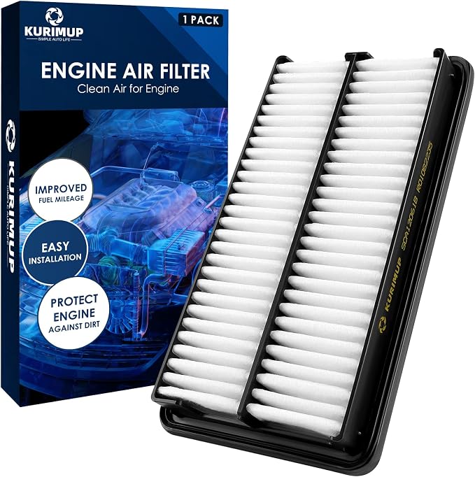 KURIMUP CA12061 Replacement Engine Air Filter, Efficient Filtration Offers 99% by Kurimup