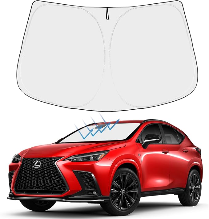 Proadsy 2026 Upgrade Windshield Sun Shade Custom Fit Lexus NX 2022-2025 2026 by Proadsy