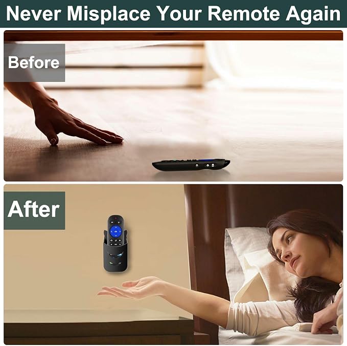 2 Pack Universal Remote Holder for Roku Remote, for LG TV, UC7078T Fan Remote - Image 2