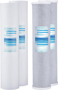 Geekpure Whole House PP Sediment and Carbon Block Replacement Filters -4.5 x 20 by Geekpure
