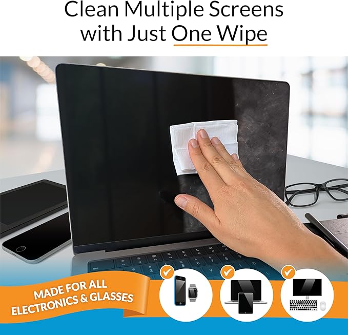 iCloth Large Screen Cleaning Wipes - Image 4