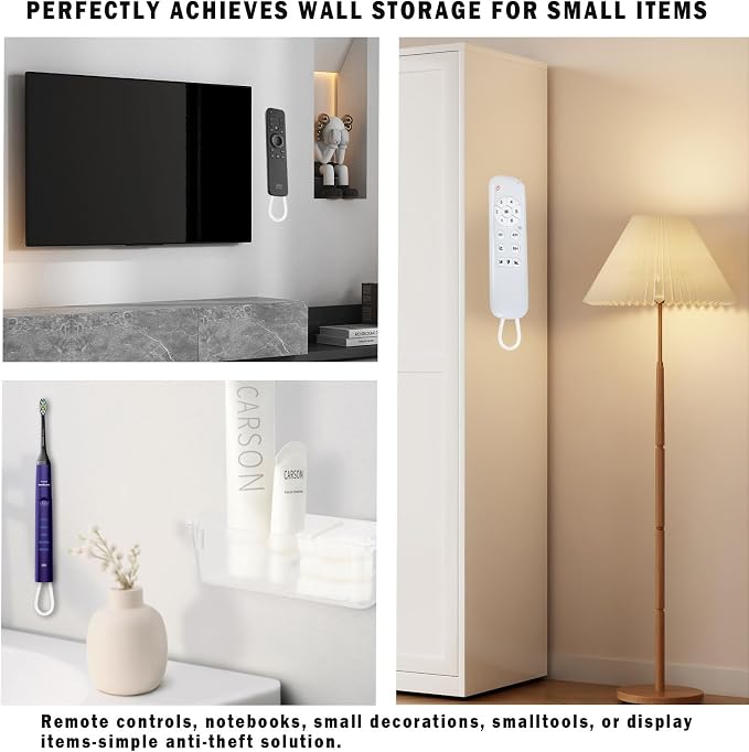 3-Pack Magnetic TV Remote Leash Holders - Image 5